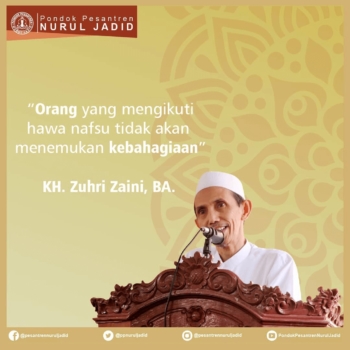 Kata Mutiara KH. Moh. Zuhri Zaini