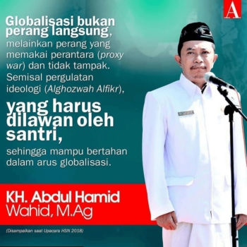 Kata mutiara KH. Abd. Hamid Wahid