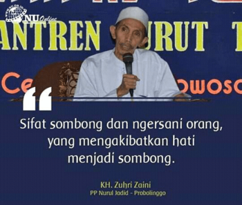 Kata Mutiara KH. Moh. Zuhri Zaini