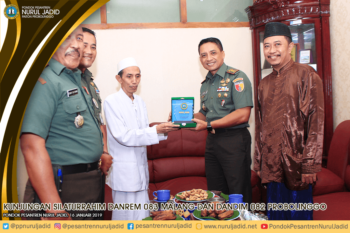 Kunjungan Silaturrahim Danrem 083 Malang dan Dandim 082 Probolinggo