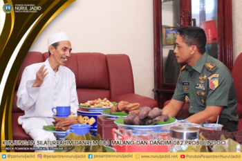 Kunjungan Silaturrahim Danrem 083 Malang dan Dandim 082 Probolinggo