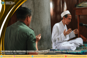Kunjungan Silaturrahim Danrem 083 Malang dan Dandim 082 Probolinggo