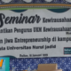 UKM Kewirausahaan UNUJA Gelar Seminar Dan Pelantikan Anggota