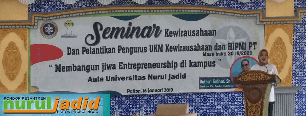 UKM Kewirausahaan UNUJA Gelar Seminar Dan Pelantikan Anggota