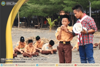 Kemah Pramuka Siswa SMP Nurul Jadid