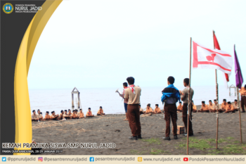 Kemah Pramuka Siswa SMP Nurul Jadid