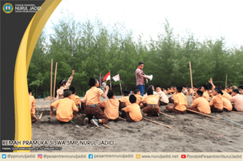 Kemah Pramuka Siswa SMP Nurul Jadid