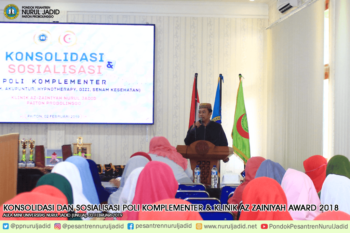 Konsolidasi dan Sosialisasi Poli Komplementer Klinik Az Zainiyah