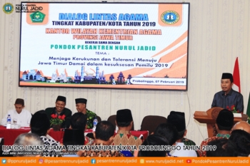 Dialog Lintas Agama Tingkat Kabupaten/Kota Probolinggo Tahun 2019