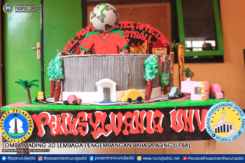 Lomba Mading 3D LPBA Nurul Jadid