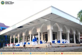 Silaturrahim Peserta Didik Kelas XII MA Negeri Bondowoso