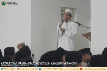 Silaturrahim Peserta Didik Kelas XII MA Negeri Bondowoso