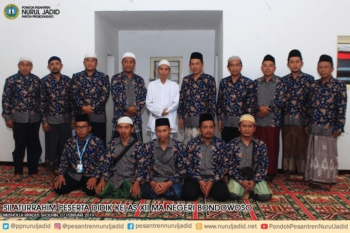 Silaturrahim Peserta Didik Kelas XII MA Negeri Bondowoso