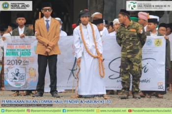 Pembukaan Bulan Lomba Haul Pendiri & Harlah ke 70