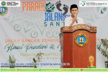 Pembukaan Bulan Lomba Haul Pendiri & Harlah ke 70