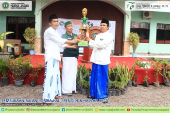 Pembukaan Bulan Lomba Haul Pendiri & Harlah ke 70