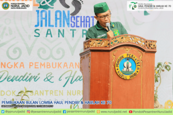 Pembukaan Bulan Lomba Haul Pendiri & Harlah ke 70