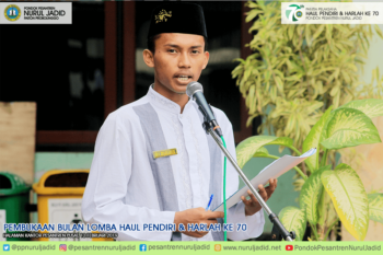 Pembukaan Bulan Lomba Haul Pendiri & Harlah ke 70