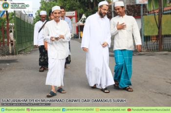 Silaturrahim Syekh Muhammad Darwis dari Damaskus Suriah