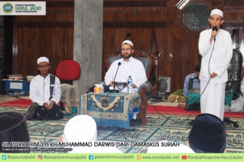 Silaturrahim Syekh Muhammad Darwis dari Damaskus Suriah