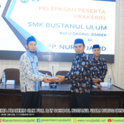 Pelepasan Peserta Prakerin SMK Bustanul Ulum Bulugading Jember