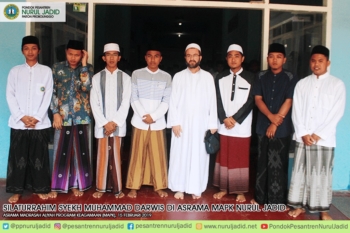 Silaturrahim Syekh Muhammad Darwis Damaskus Suriah di MAPK Nurul Jadid