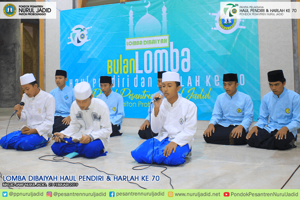 lomba dibaiyah bulan lomba HAUL dan HARLAH ke 70
