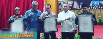 PP. Nurul jadid Mendapat Penghargaan Dari KEMENHAN RI
