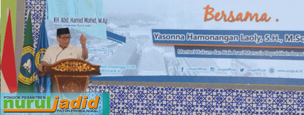 Yasonna Hamonangan Laoly; Memberikan Motivasi Kepada Mahasiswa