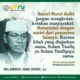 Kata mutiara Alm. KH. Abdul Haq Zaini