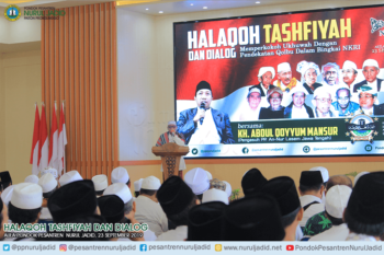 Halaqoh Tashfiyah dan Dialog "Memperkokoh Ukhuwah dengan Pendekatan Qolbu dalam Bingkai NKRI"