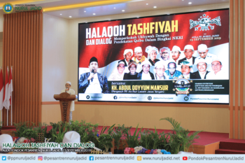 Halaqoh Tashfiyah dan Dialog "Memperkokoh Ukhuwah dengan Pendekatan Qolbu dalam Bingkai NKRI"