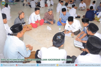 Biro Kepesantrenan Laksanakan Ujian Kaderisasi Waliasuh