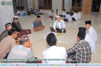 Biro Kepesantrenan Laksanakan Ujian Kaderisasi Waliasuh
