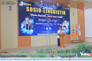 Talkshow Sosio-Lingustik MA Nurul Jadid