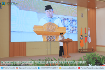 Talkshow Sosio-Lingustik MA Nurul Jadid
