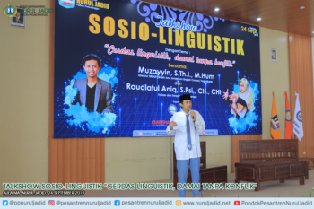 Talkshow Sosio-Lingustik MA Nurul Jadid