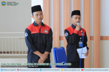 DIALOG MILENIAL "Forum Komunikasi Osis Nurul Jadid (FKO-NJ)"