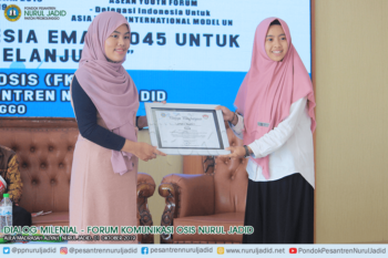 DIALOG MILENIAL "Forum Komunikasi Osis Nurul Jadid (FKO-NJ)"