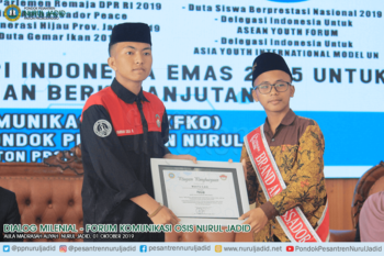 DIALOG MILENIAL "Forum Komunikasi Osis Nurul Jadid (FKO-NJ)"
