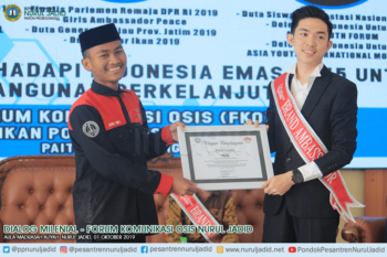 DIALOG MILENIAL "Forum Komunikasi Osis Nurul Jadid (FKO-NJ)"