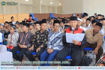DIALOG MILENIAL "Forum Komunikasi Osis Nurul Jadid (FKO-NJ)"