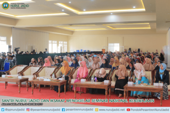 Santri Nurul Jadid dan IKSAKAP Menggelar Seminar Nasional Keaswajaan