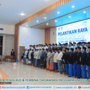 Pelantikan Raya Pengurus & Pembina Organisasi Program Unggulan SMA Nurul Jadid