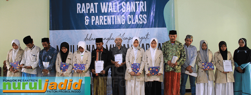 Berakhlak baik, 7 santri ini dinobatkan dihadapan walisantri