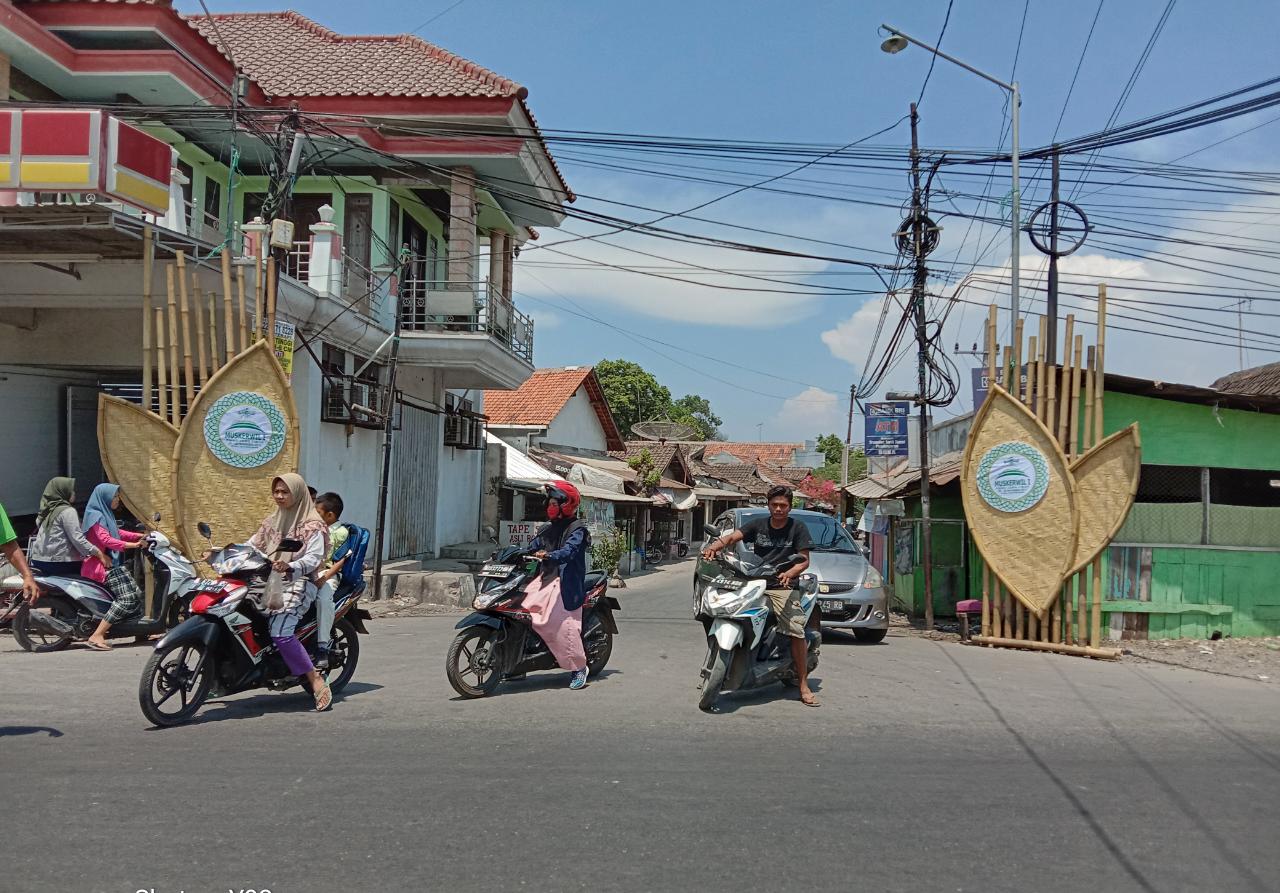  Gapura Bambu  Meriahkan Muskerwil I PWNU Jatim Nuruljadid net