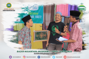 Bazar Nusantara Muskerwil I PWNU Jawa Timur