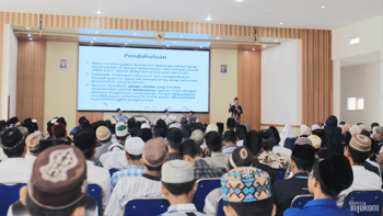Suasana acara bedah buku berjudul “Ijtihad Islam Nusantara”