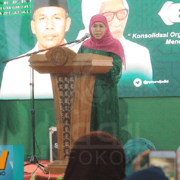 Khofifah Singgung Isu Stunting di Pembukaan Musykerwil 1 PWNU Jatim