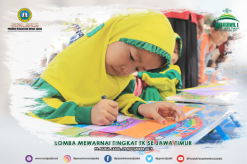 Lomba Mewarnai TIngkat TK se Jawa Timur